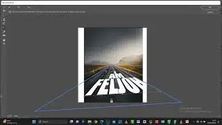 How to write on tar road #photoshopManipulation ##feljohcomputeracademy #everydaytech