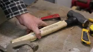 Split Hammer Handle Repair