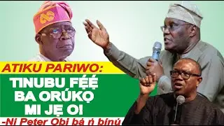 NITORI TINUBU, WAHALA TUNTUN BA ATIKU ATI PETER OBI NINU ADC