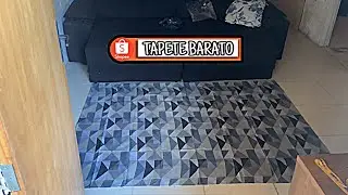 TAPETE SALA E QUARTO DA SHOPEE POR MENOS DE R$60 ANTIDERRAPANTE 2,00 X 1,40 VALE A PENA