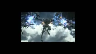 Bahamut x Odin  #finalfantasyxiv #finalfantasy