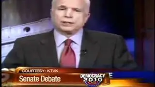 Sparks fly outside Arizona's Senate debate