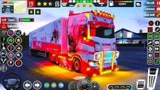 Euro Truck - City Cargo Truck Driving Simulator Android ios 3d Gameplay