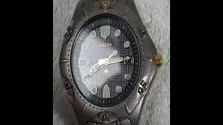 Citizen monocoque case solar tech dive watch 7875 movement non working disassembly peep n peek