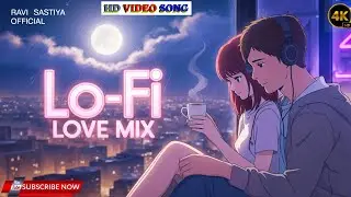 Non Stop Lo-Fi Love Songs 💖 | Midnight Chill Vibes | Relax, Study, Sleep | Romantic LoFi Mix