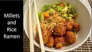 Millet and Rice Ramen | An Easy Recipe of Noodles 🍜 | Kids Noodles Recipe