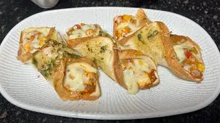 Veg Zingy Parcel without oven | Domino&rsquo;s Style Veg Parcel Recipe | Cheesy Veg Paneer Bread Parcel