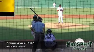 Pedro Avila Prospect Video, RHP, San Diego Padres