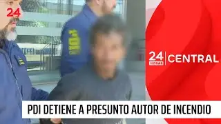 PDI detuvo a sospechoso de incendio en Concepci&oacute;n | 24 Horas TVN Chile