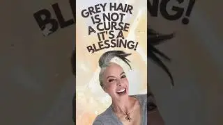 Grey hair is a blessing! Ditch the dye.