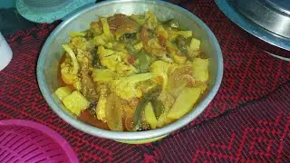 সন্ধ্যায় ফুচকা খেলাম ফুলকপি দিয়ে মাছ রান্না করা হলো