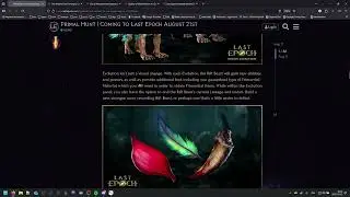 Primal Hunt nouvelle de la nouvelle season 1.3 de Last epoch