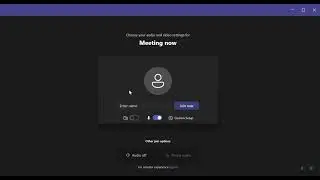 Tutorial Join Meeting Menggunakan Ms Team sebagai Guest/Tamu di Laptop