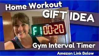 Looking at Samshow Gym Interval Timer Large Digital Gym Interval Workout Clock for Home Classroom