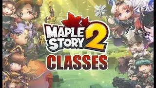 Maplestory 2 classes - Gameplay and information!
