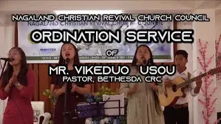 Pastor Ordination Service - Leader/Opening hymn/Scripture reading and Prayer.