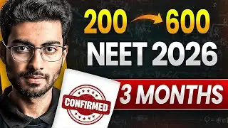 How to Crack NEET 2026 in 3 months