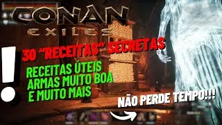 30 Receitas escondidas do Conan, itens muito útil!