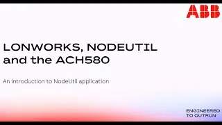 Lonworks, NodeUtil, and the ACH580