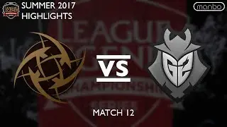 NIP vs G2 All Games Highlights EU LCS Summer 2017 Ninjas in Pyjamas vs G2 Esports LoL eSports