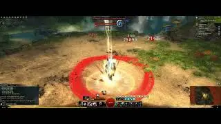 Vindicator Power DPS Test Rotation Raid - gw2