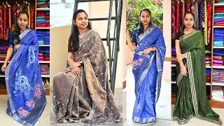 🥳NEW YEAR SPECIAL 🎉|SINGLE SAREE HOME Delivery 🥳|@sowjanyastudios 