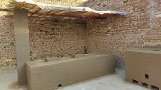 New Village Kitchen | Building New Kitchen Dhaba Style | Primitive Technology | Natural Village Food