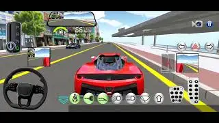 Red sports car gaming car race    #carracing #cargaming #games #gameplay 