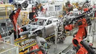 Production of the BMW 5 Series at BMW Group Plant Dingolfing - Body Shop