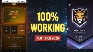 NEW GUILD GOLORY WEBSITE REAL 100% WORKING FREE FIRE MAX 