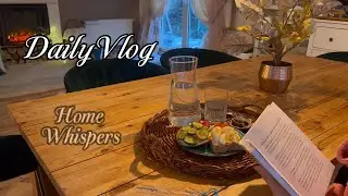 روتين يومي هادئ في البيت,طبخ منزلي ,تنظيم المطبخ ,وصفات صحية , Cozy Daily Routine