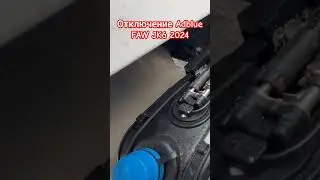 Отключение AdBlue FAW. Full disable