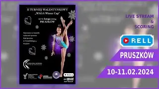 【▶️RELL 】II TURNIEJ WALENTYNKOWY w gimnastyce artystycznej WAGA WINTER CUP 10-11.02.2024 PRUSZKÓW D2