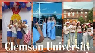 sorority recruitment, BID DAY, big little reveal at CLEMSON UNIVERSITY