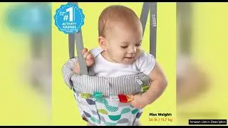 Bright Starts Playful Parade Door Jumper for Baby with Adjustable Strap, 6 Review