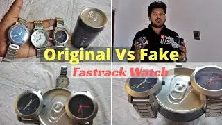How to Identify Find out The Copy Fake Duplicate Fastrack Watch | Original Vs Fake Fastrack Flipkart
