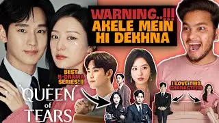 Queen of Tears series😭 REVIEW in hindi | RandomReviews