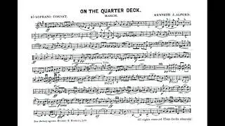On the Quarterdeck - Eb SOPRANO CORNET