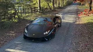 Lamborghini Huracan Performante on Sugarloaf Mountain