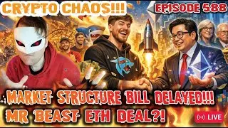Crypto Otaku - CRYPTO CHAOS! 95K BITCOIN! NO MARKET STRUCTURE BILL!? RALLY PAUSED!! [Episode 588]