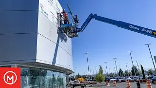 Porsche of Tacoma, Addition and Renovation Progress &mdash; Merit Construction