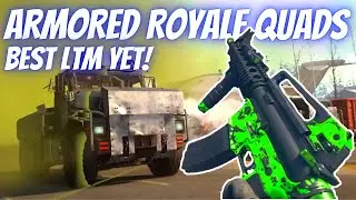 ARMORED ROYALE QUADS IS THE BEST NEW MODE IN CALL OF DUTY WARZONE!!! *HILARIOUS*