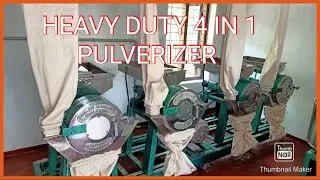 HEAVY DUTY 4 IN 1 PULVERIZER MACHINE