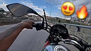TROQUEI O ESCPAMENTO DA 160 E FUI TESTAR OLHA COMO FICOU!😍🔥