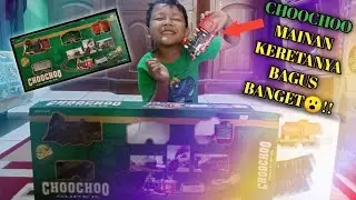 Unboxing Mainan Kereta-Keretaan Bersama Adik Alfa | Kereta Choochoo....