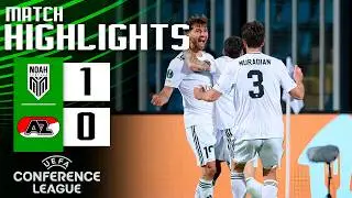 Noah vs AZ | 1-0 | Highlights | UEFA Conference League 2025/26 | noah az