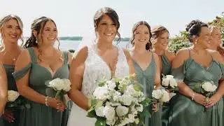 Victoria & Andrew | Blithewold Mansion Wedding | Bristol RI Videographer | Elegant Garden & Personal