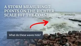 Storm... #beach #shorts #video #winter #sea 