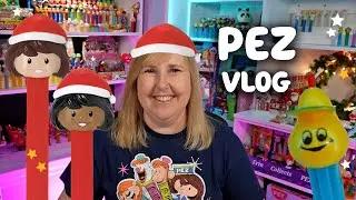 2 Holy Grail PEZ Finds! New Releases & Christmas Decorating Fun! PEZ Vlog