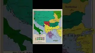 Balkan States map in 1912 #balkan #hungary #countries #austria #map #history #empires #hungarian